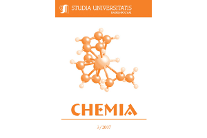Studia Chemia (III) 2007