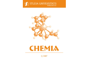 Studia Chemia (II) 2007